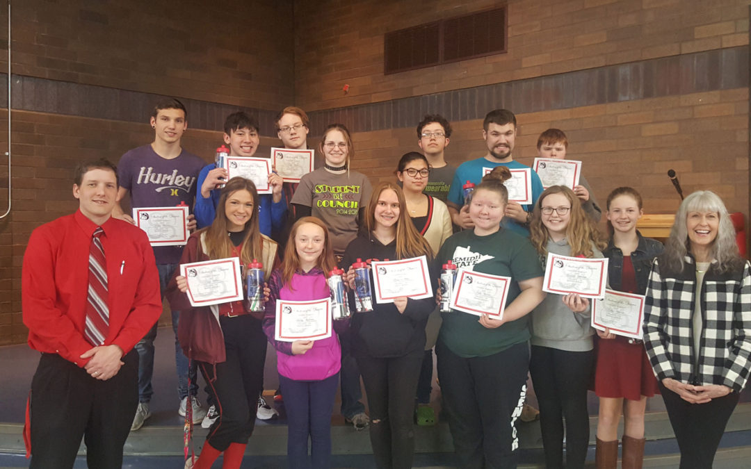 Student of the Quarter – April 2019